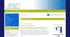 Desktop Screenshot of kandepromotions.com