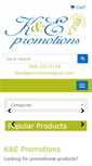 Mobile Screenshot of kandepromotions.com
